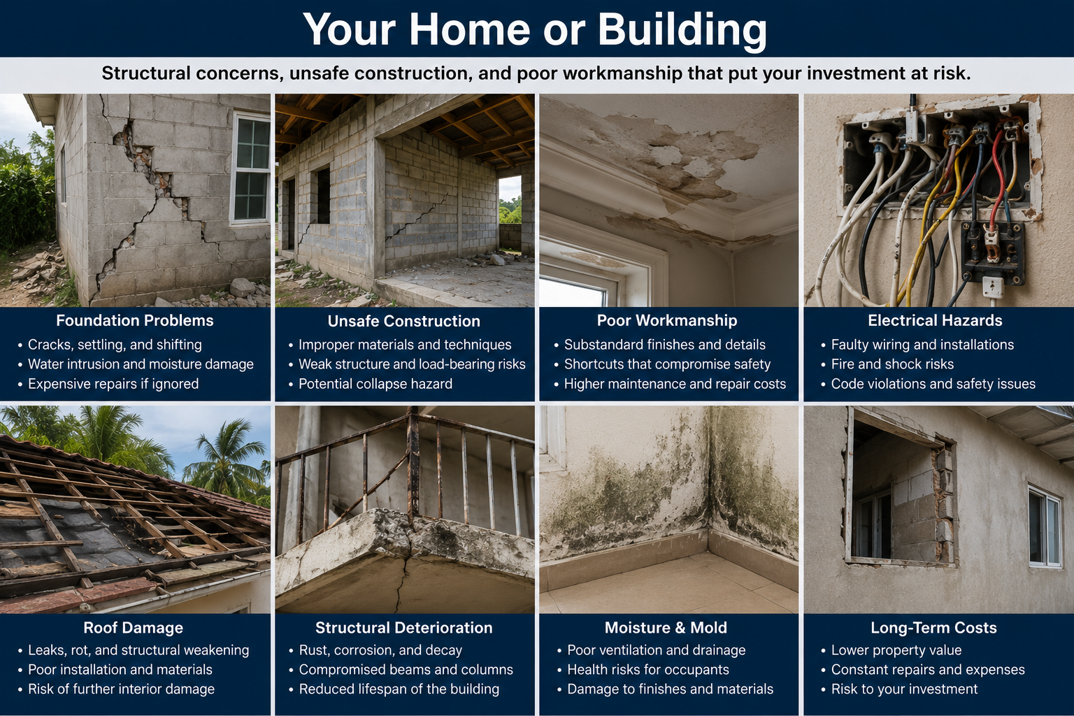 Home and building issues